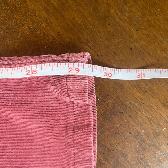 FREE PEOPLE Garnet Royale PULL ON Corduroy Flare Jean 27 Short - Picture 5 of 7